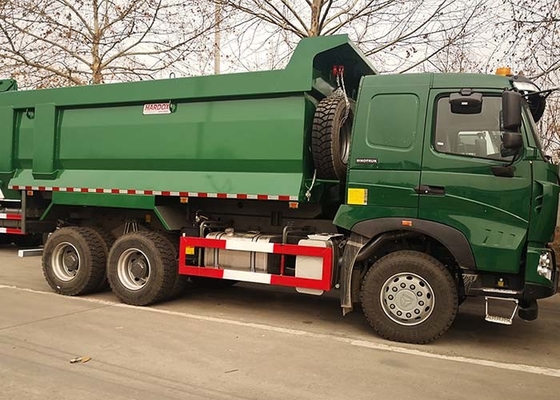 HC16 Green Tipper Dump Truck CCC 20 Cubic Meter Dump Truck