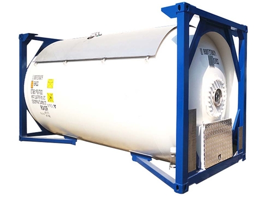 24500L Liquid Oxygen ISO Container CSC 40ft Tank Container  60m3