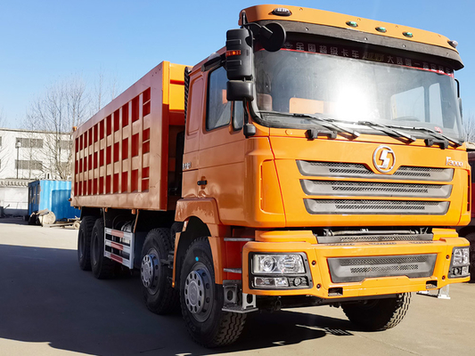 430HP 12 Wheeler Tipper Truck 50000kg Shacman Dump  8*4