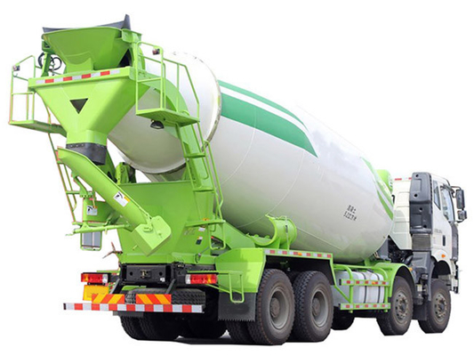 12m3 Second Hand Concrete Trucks 371hp Cement Mixer Pump Truck Used